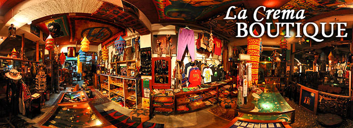 Boutique of La Crema Bar, Huatulco